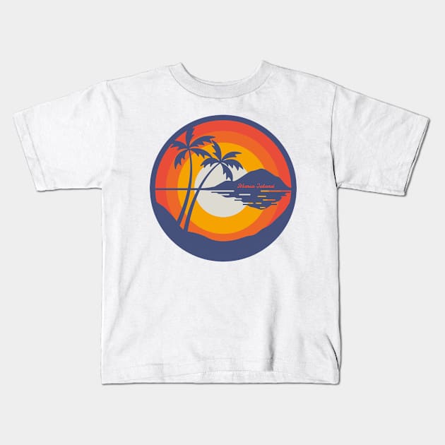 Marco Island Vacay Style Kids T-Shirt by Hashtagified